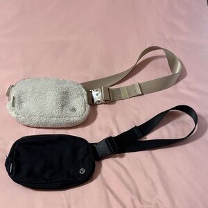 Lululemon Black Belt Bags